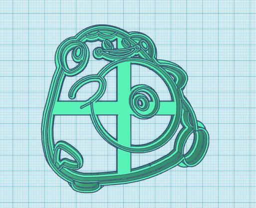 Pokemon: Bellibolt Cookie Cutter