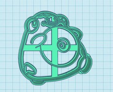 Pokemon: Bellibolt Cookie Cutter