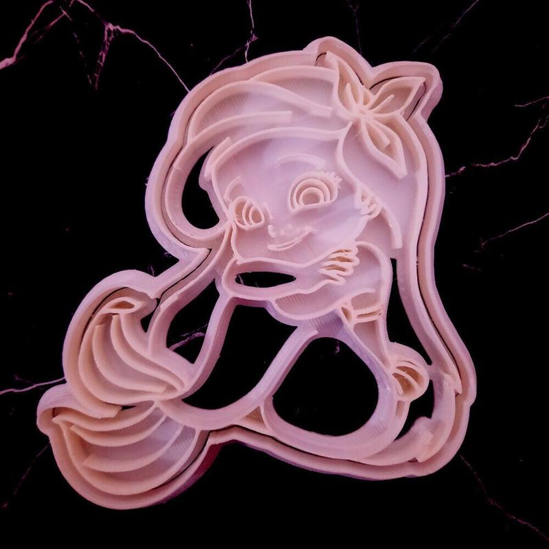 The Little Mermaid Cookie Cutter - Baby Ariel