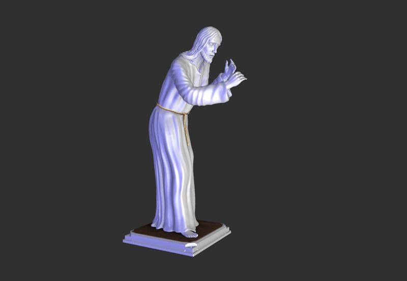 Jesus christ statue V2