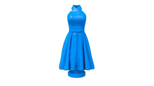 dress / dress stl / Evening Dress / Party Dress / Dress Elegant / Dress Corset