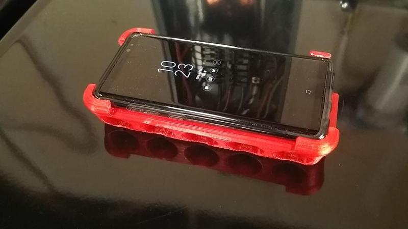 DROPSTOP (tm) Note8 + Tech21 case cell holder and holster!