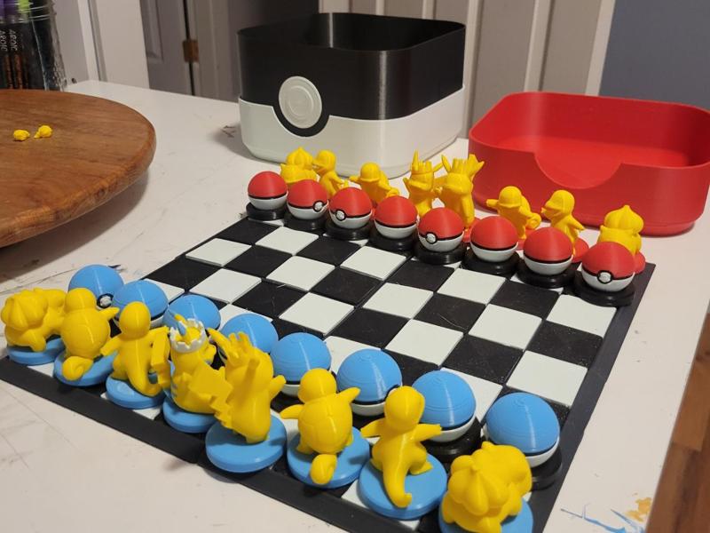 poke balls to go with poke chess set