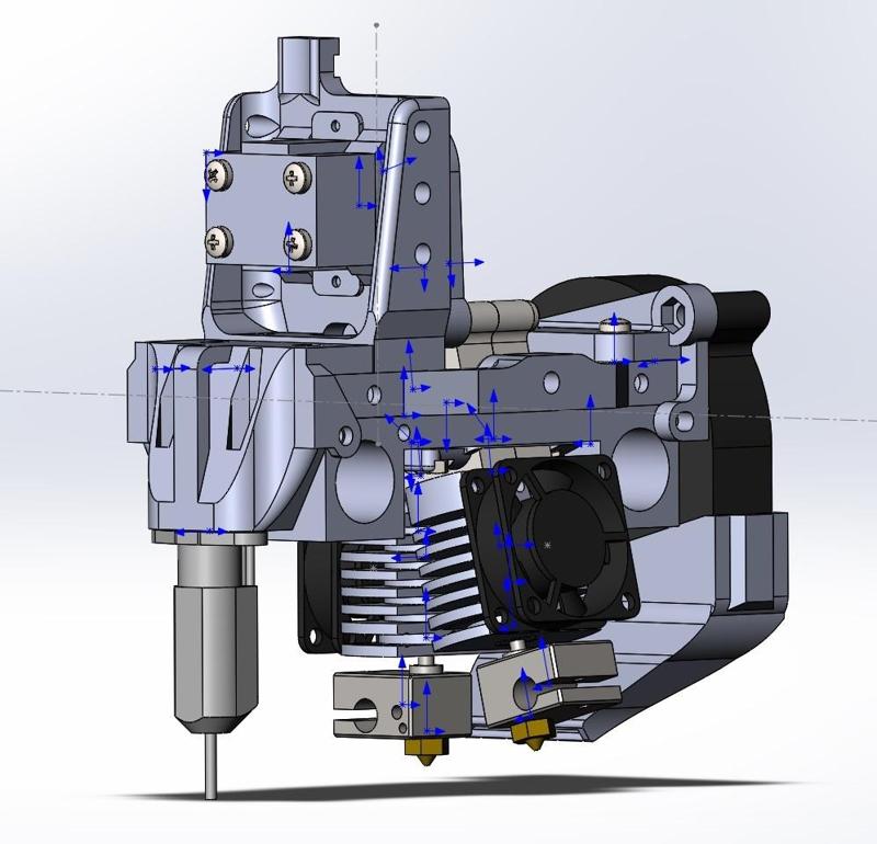 FlyingBear P902 Dual Rocking Extruder