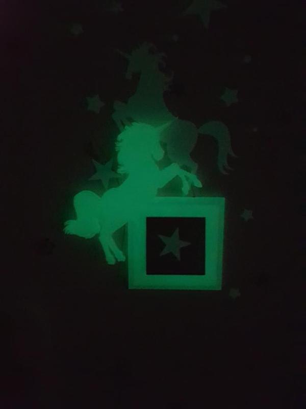 Gira leutender Lichtschalterrahmen Einhorn System 55