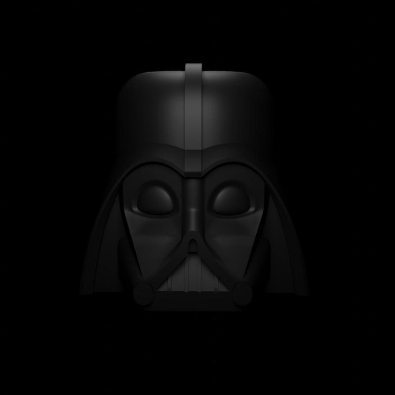 Darth Vader Pencil Box - 3D Printable Star Wars Organizer