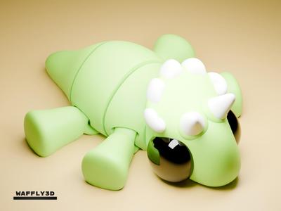 Articulated Triceratops!