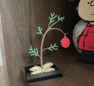 Charlie Brown Christmas Tree / 4 color / display