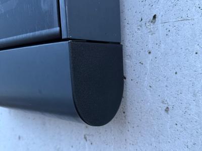 Letterbox U-shaped post tube cover (Burg Wächter)