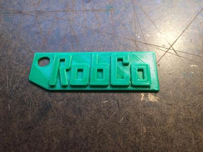 Fallout - RobCo Keychain and Emblem
