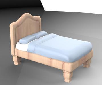 miniature bed model