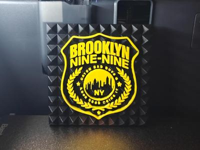 Brooklyn Nine Nine Badge Sign/Wall Art