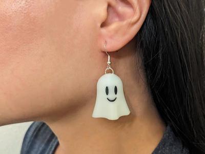 Happy Ghost Earrings