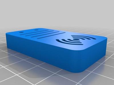 NodeMCU Top Cover with WiFi cutout
