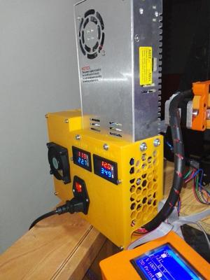 Caja fuente & electrónica