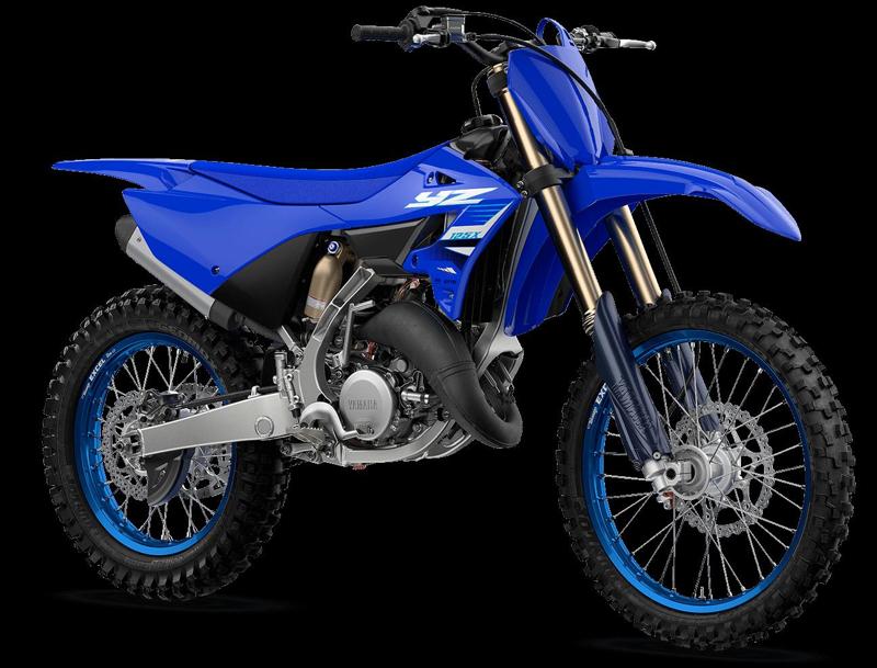 Motorcycle 3D Blue YZ 125 2025