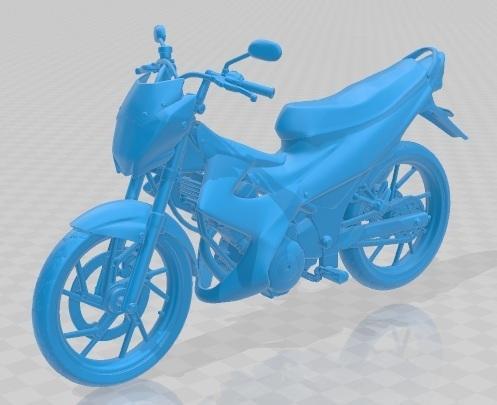 Suzuki Satria F150 2014 Printable Motorbike