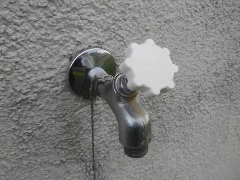 Garden valve handle