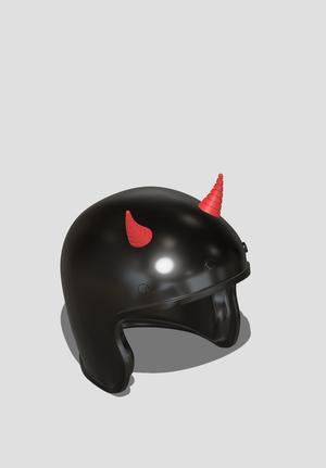 HULLHORNS for helmets, crest,horn