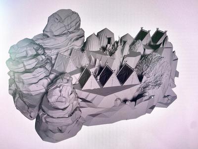 Camp marker for board games like Battle of the five armies