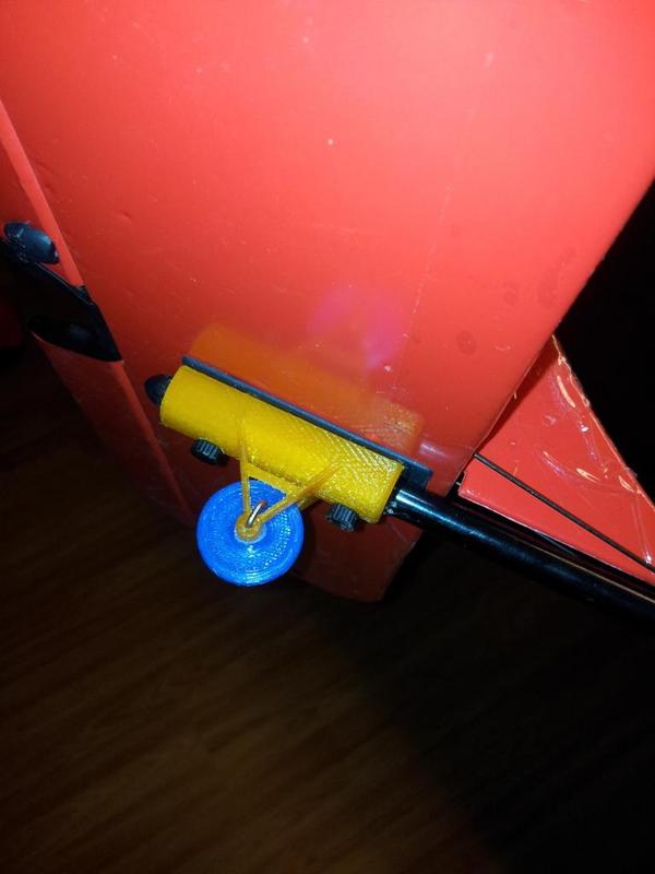WingDragon sportser v2 Tail wheel and holder