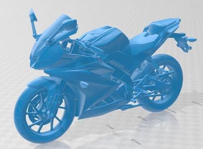 Yamaha R15 2020 Printable Motorbike