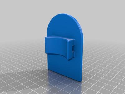 Badge Holder for Motorcycle Forks