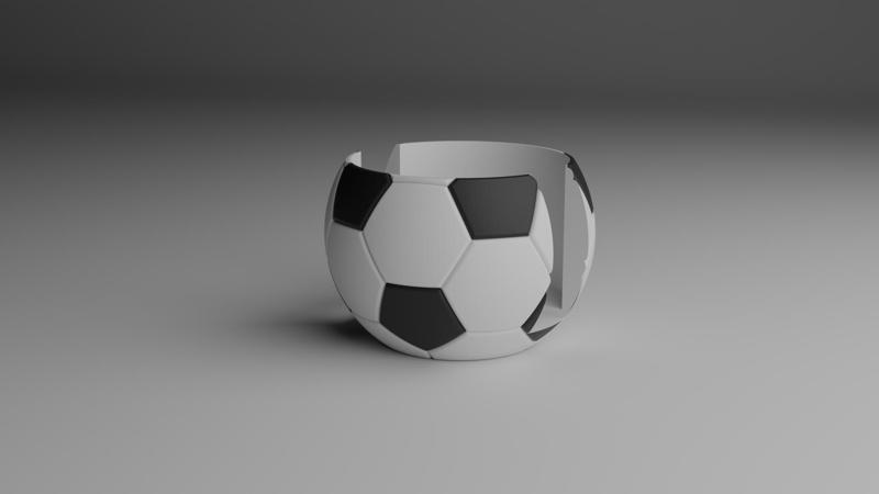Soccer/Football Coaster Holder