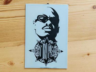 Hip-Hop Wall Art: Guru (Gang Starr) (NO AMS)