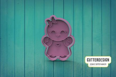Gingerbread Doll Gingerbread Doll Cookie Cutter