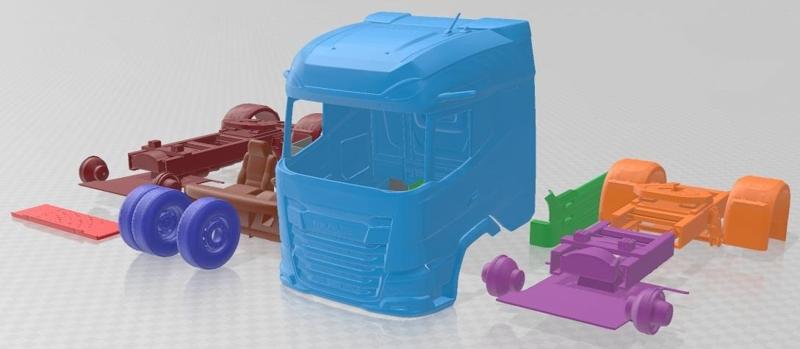 DAF XG Plus FTG 2024 Printable Truck