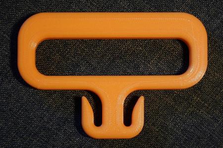 Handle for carrying packages.