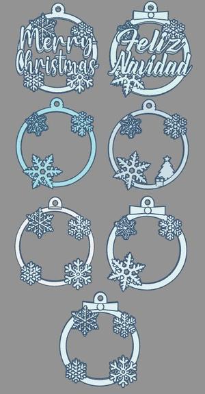 Holiday Ornaments!  Christmas Balls!