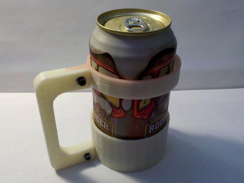Parametric Soda Can Holder