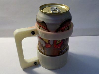 Parametric Soda Can Holder