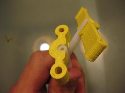 Printable push to fit bowden nut-couplings