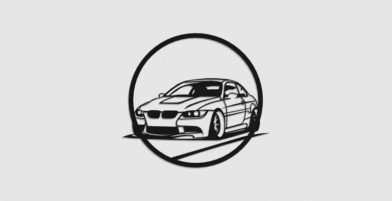BMW E92 M3 circle