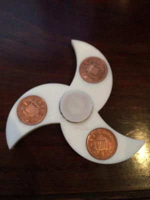 UK and US penny fidget spinner