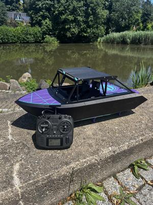 DEATHBOAT - 1/6 Scale - HAVE-IT-ALL - River Jet Boat - HPW40 incl.