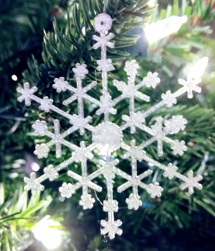 Snowflake ornament