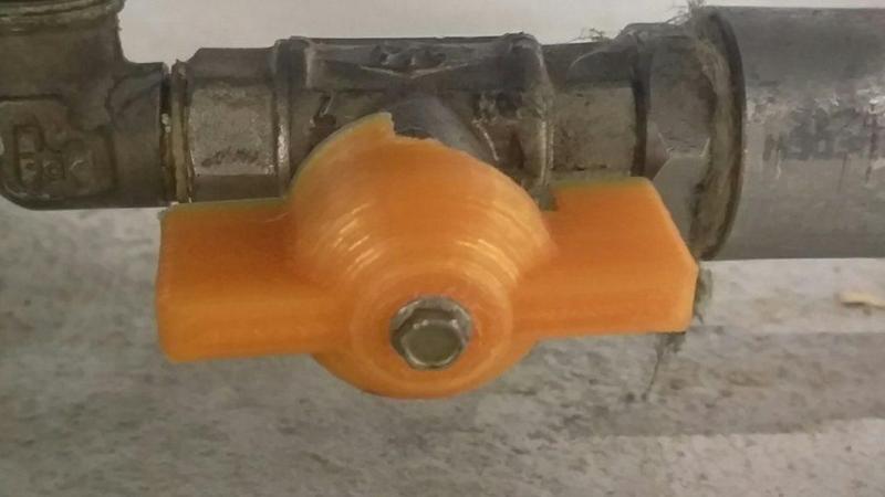 Drehgriff fuer Kugelhahn 1/2 Zoll / Spare part for 1/2 "inch ball valve