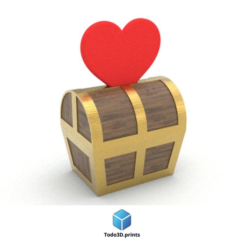 CHEST WITH HEART / COFRE CON CORAZÓN