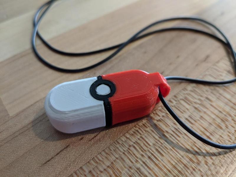 Gotcha Pokeball Keychain Case