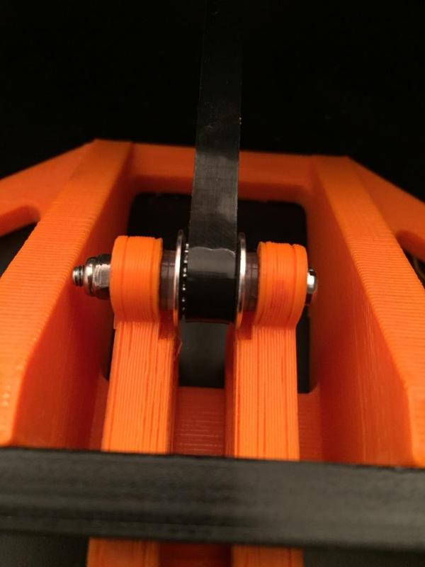 Y Belt tensioner modification