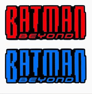BATMAN BEYOND Logo Display by MANIACMANCAVE3D