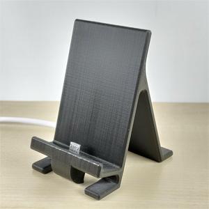 Smartphone stand with cable