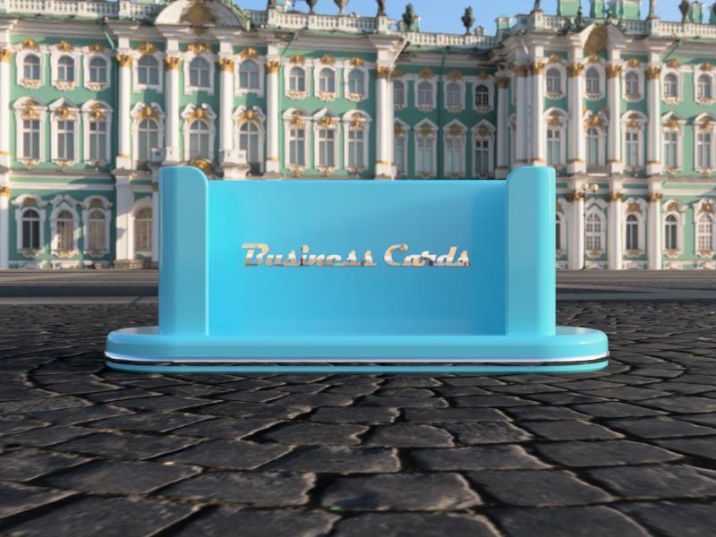 Vintage Business Card Holder