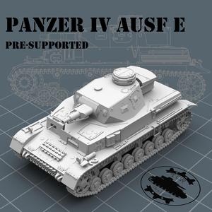 Panzer IV E - Medium Tank - presupported