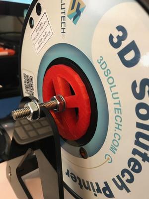 Simple spool holder for 3D Solutech