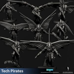 StormRiders - Tech Pirates - 28mm